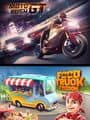 Moto Rush GT + Food Truck Tycoon