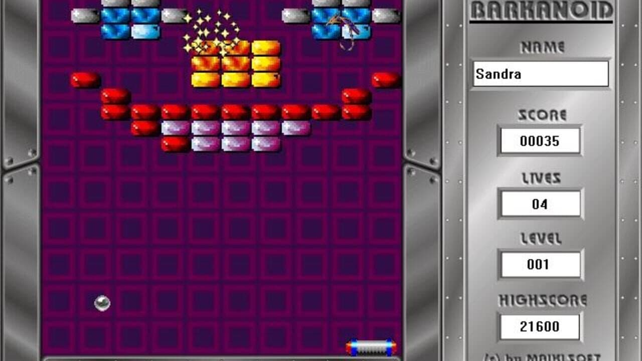 Barkanoid screenshot 1