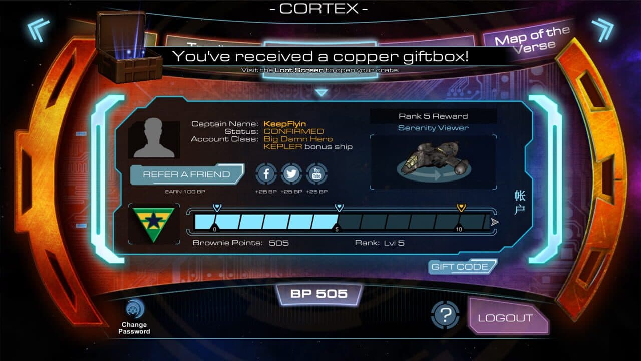 Firefly Online Cortex screenshot 1