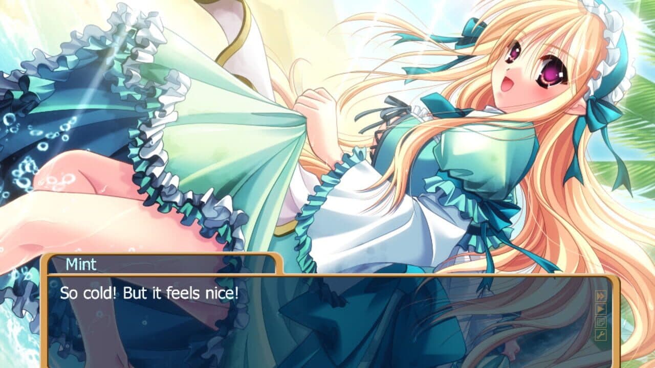 A dragon girl looks up at the endless sky screenshot 1