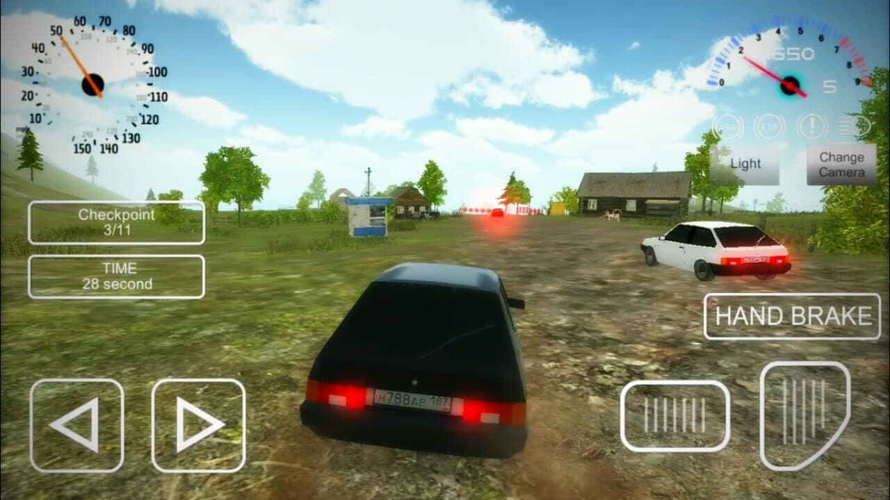 Russian Car Driver screenshot 1