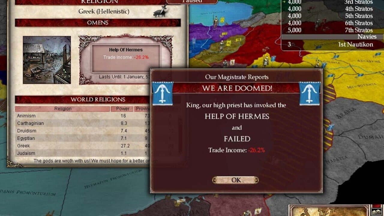 Europa Universalis: Rome - Gold Edition thumbnail 4