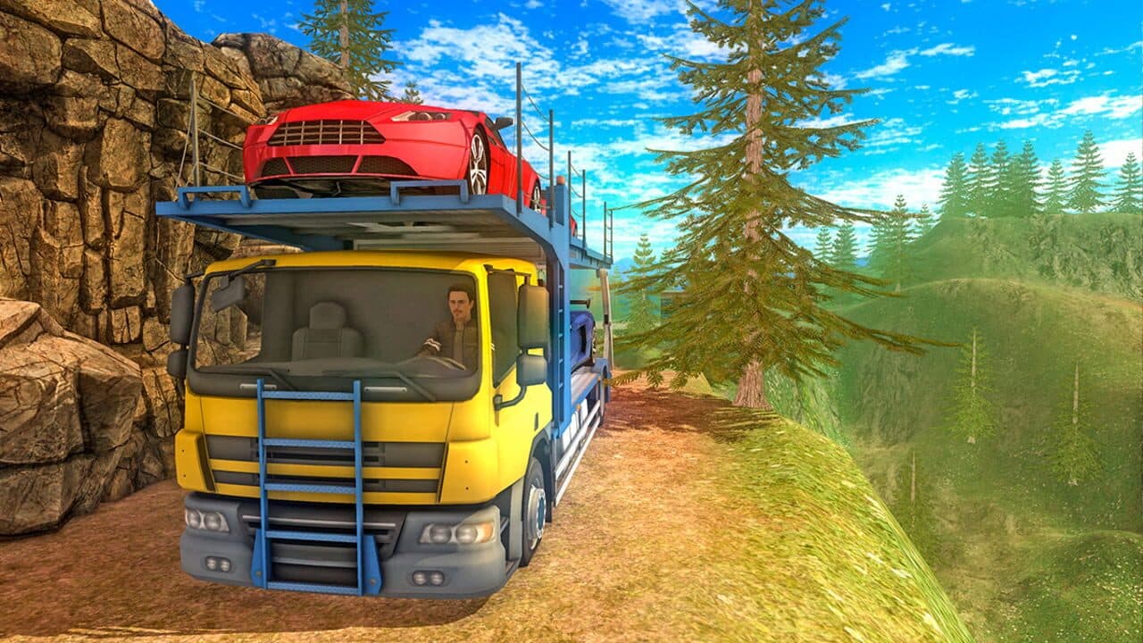 John: Car Transporter Truck 3D thumbnail 3