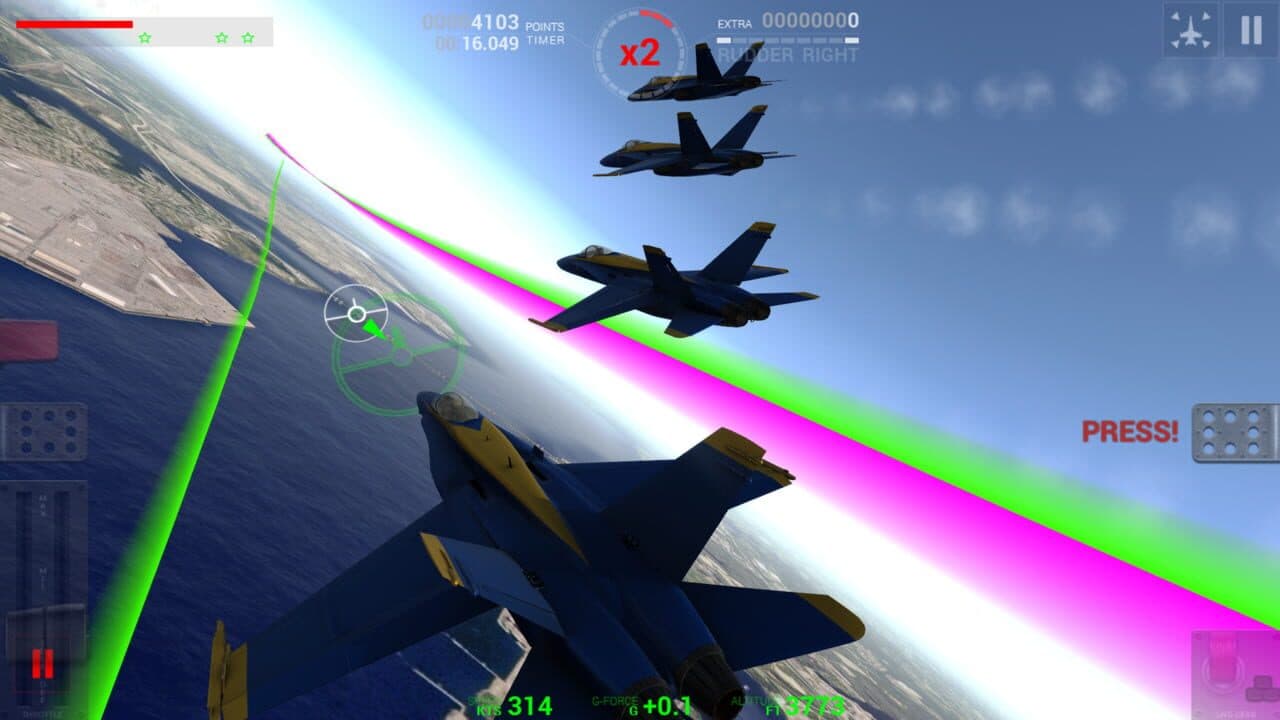 Blue Angels Aerobatic Flight Simulator thumbnail 9