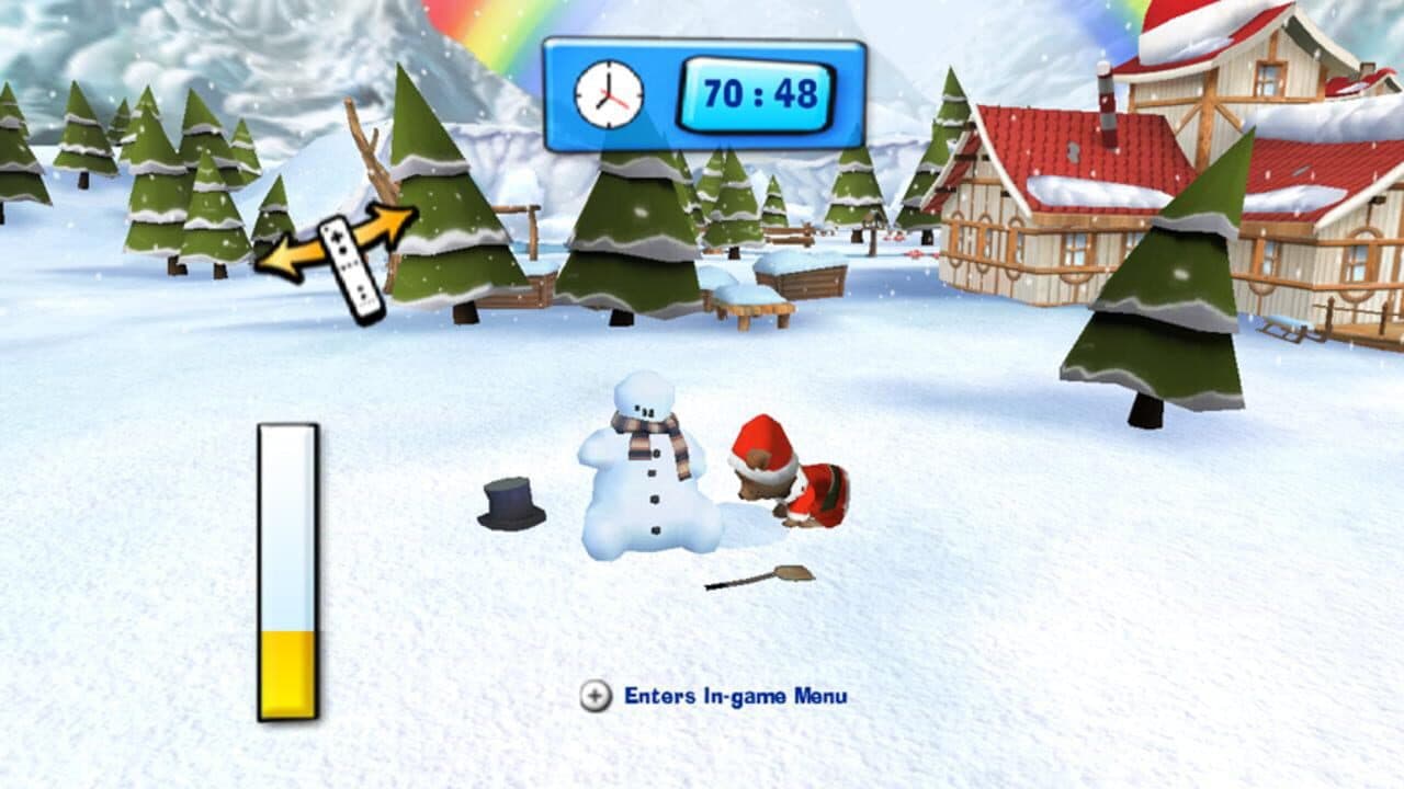 Hubert the Teddy Bear: Winter Games screenshot 1