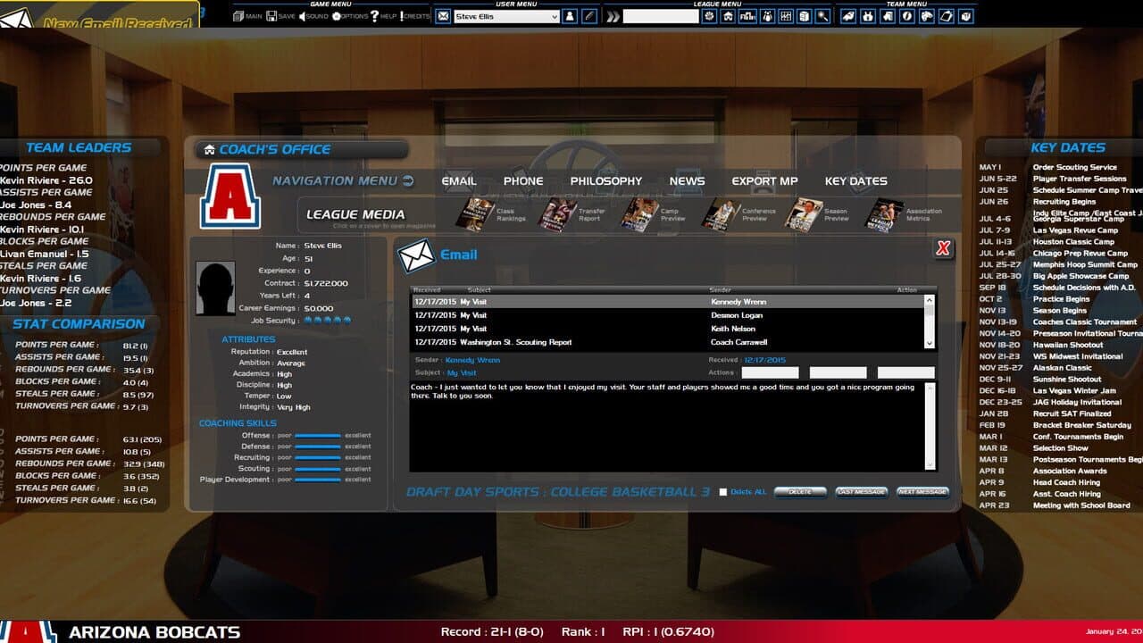 Draft Day Sports College Basketball 3 thumbnail 4