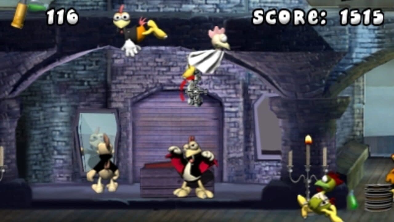 Crazy Chicken: Director's Cut 3D screenshot 1