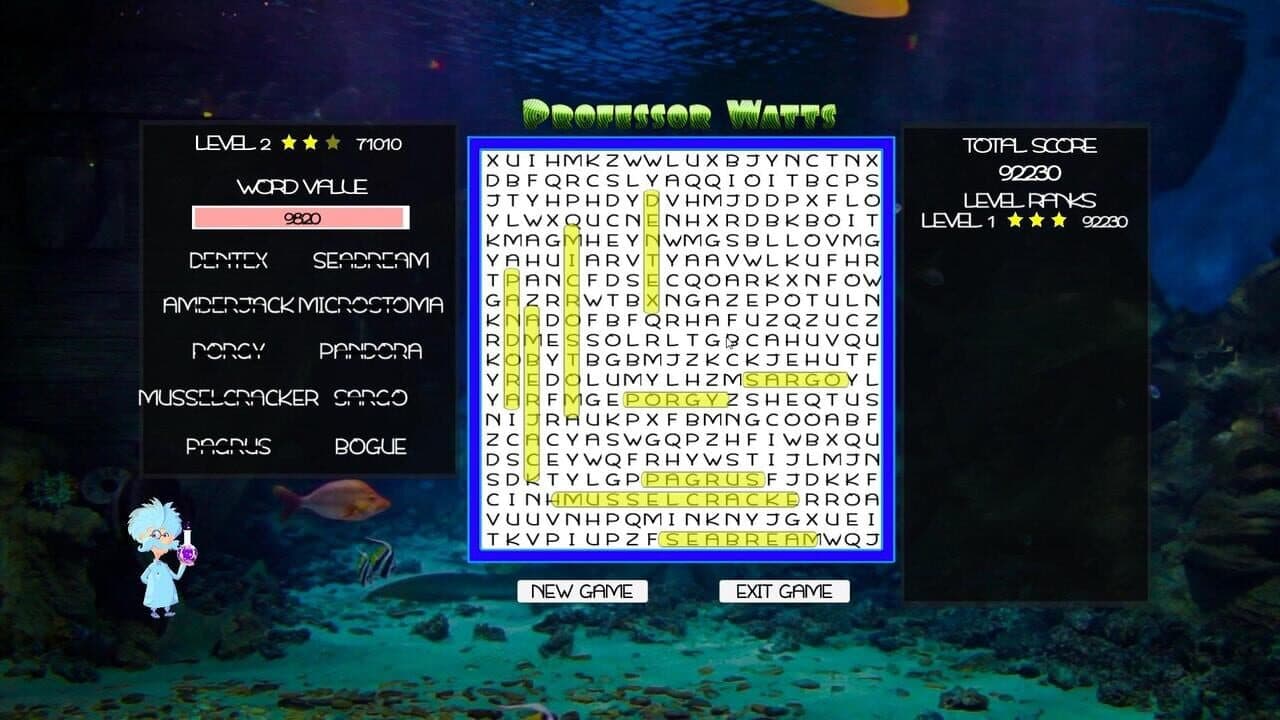 Professor Watts Word Search: Into the Ocean thumbnail 3
