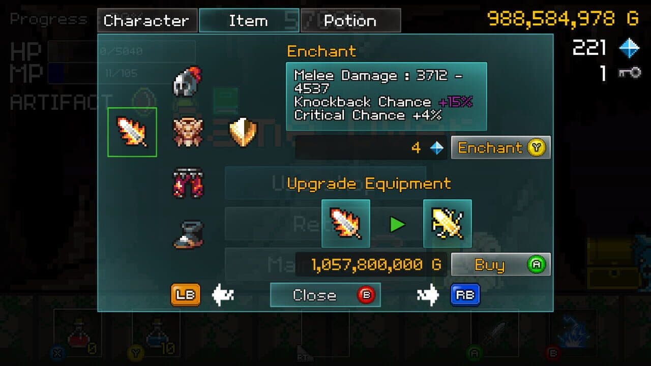 Buff Knight Advanced screenshot 1