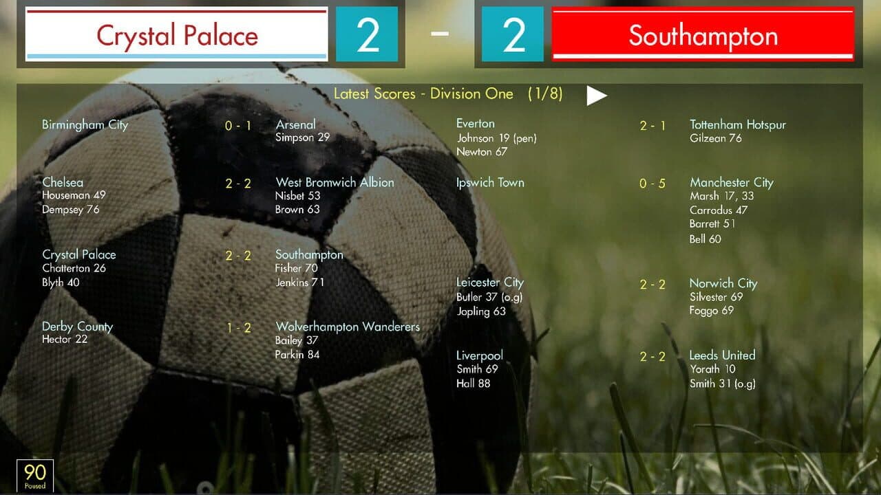 Retro Football Boss screenshot 1