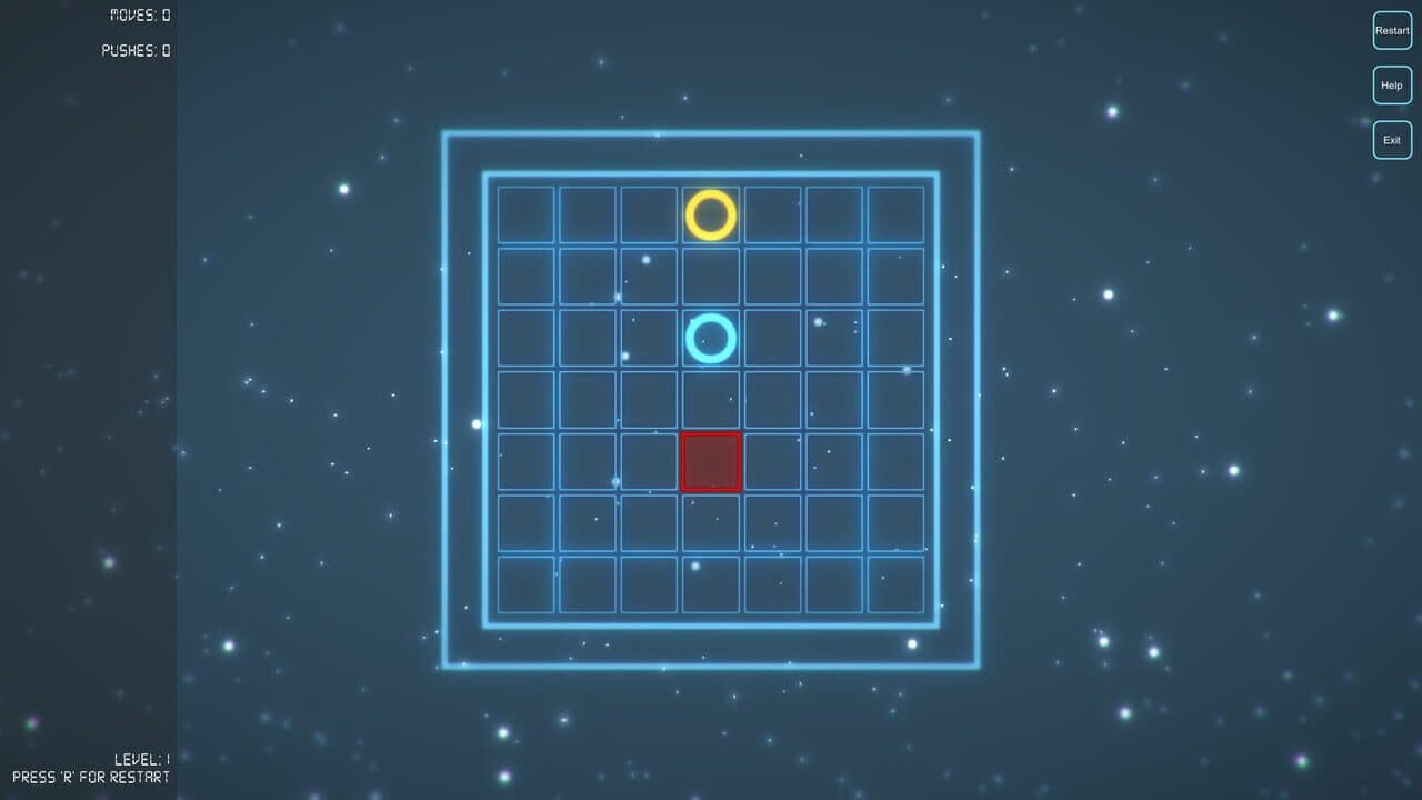 Glowing Sokoban screenshot 1
