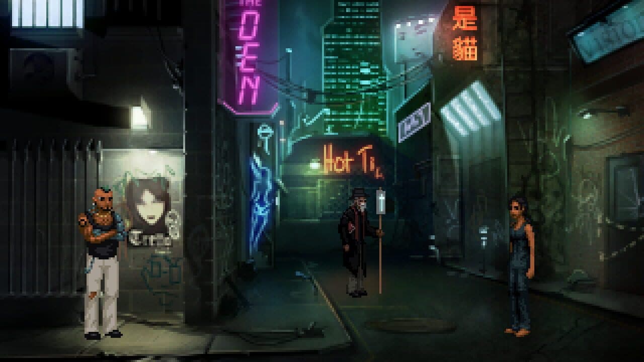 Technobabylon screenshot 1