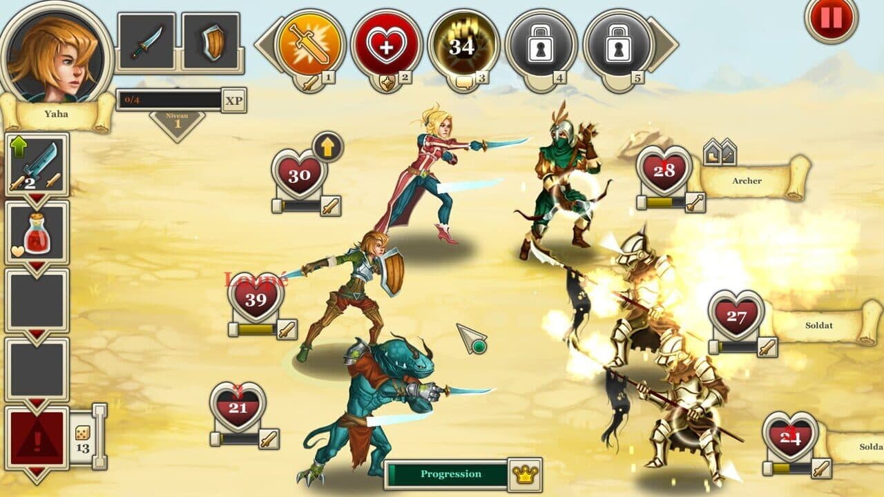 Heroes & Legends: Conquerors of Kolhar screenshot 1