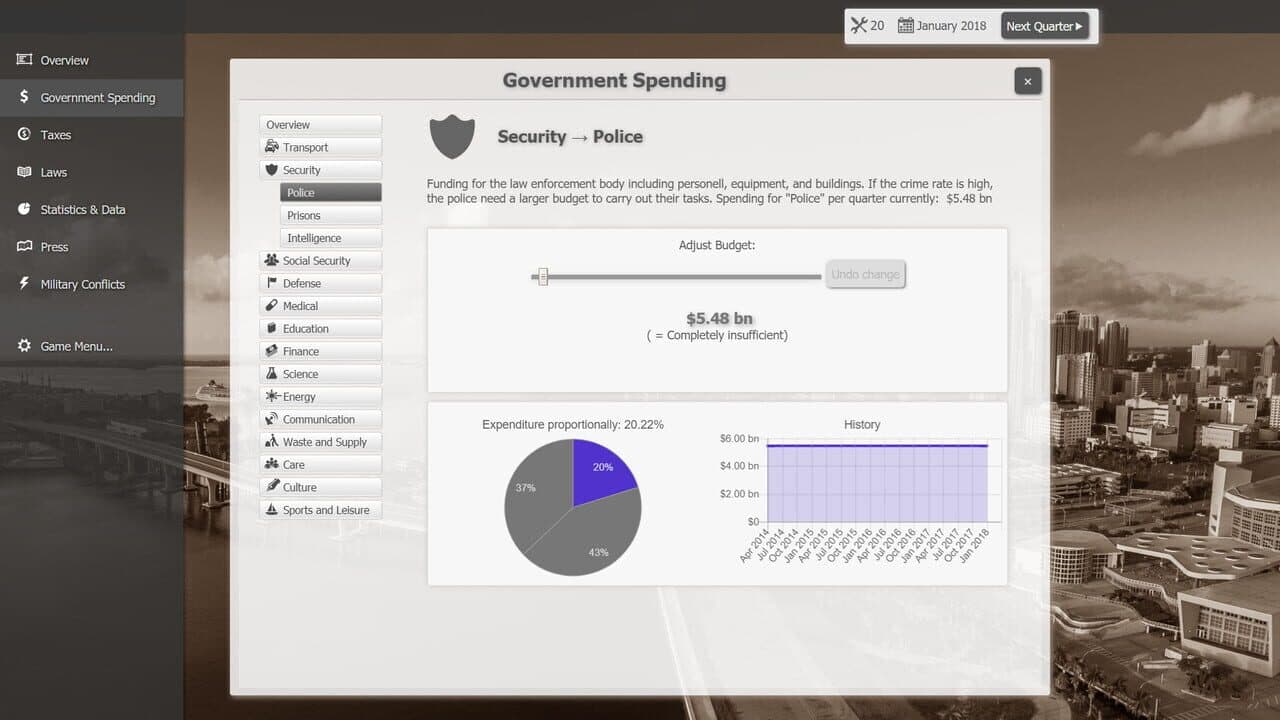 Government Simulator screenshot 1