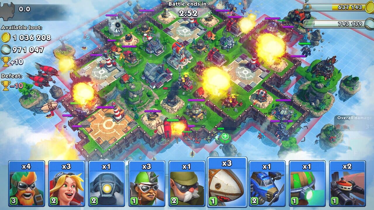 Sky Clash: Lords of Clans 3D screenshot 1