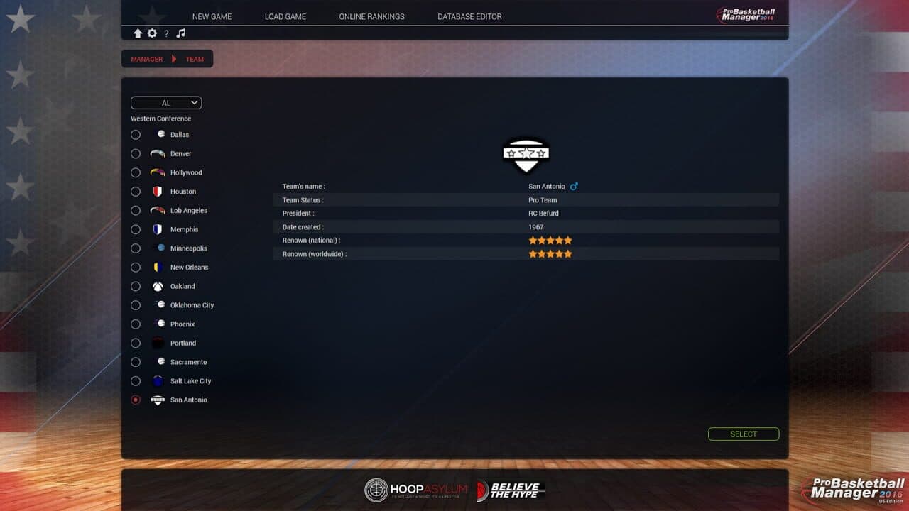 Pro Basketball Manager 2016: US Edition thumbnail 4
