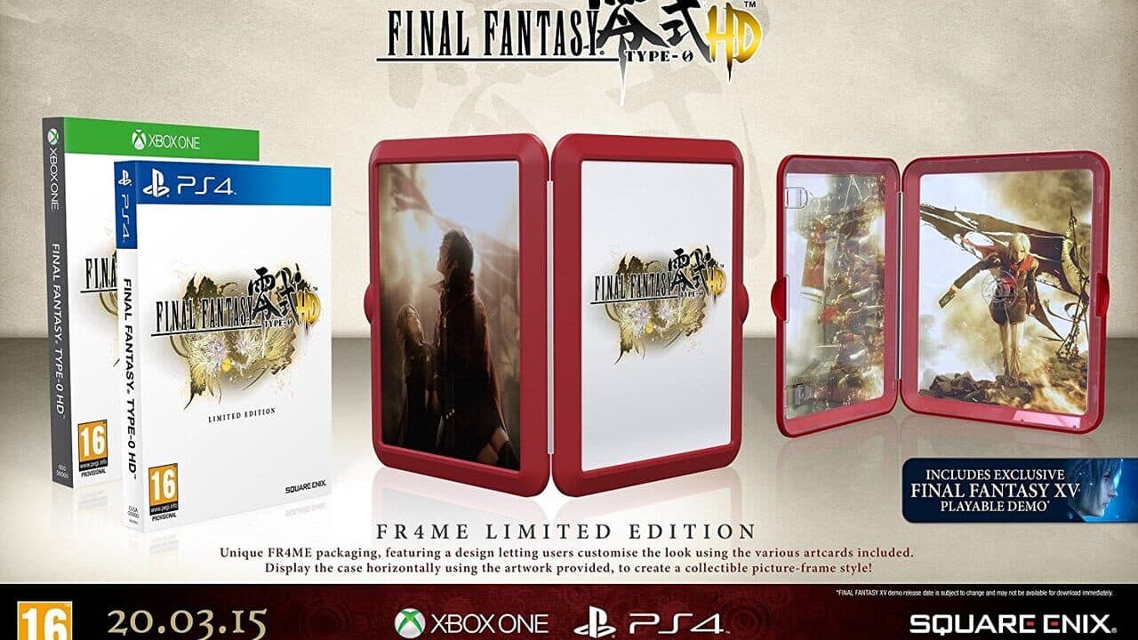 Final Fantasy Type-0 HD: Fr4me Limited Edition screenshot 1