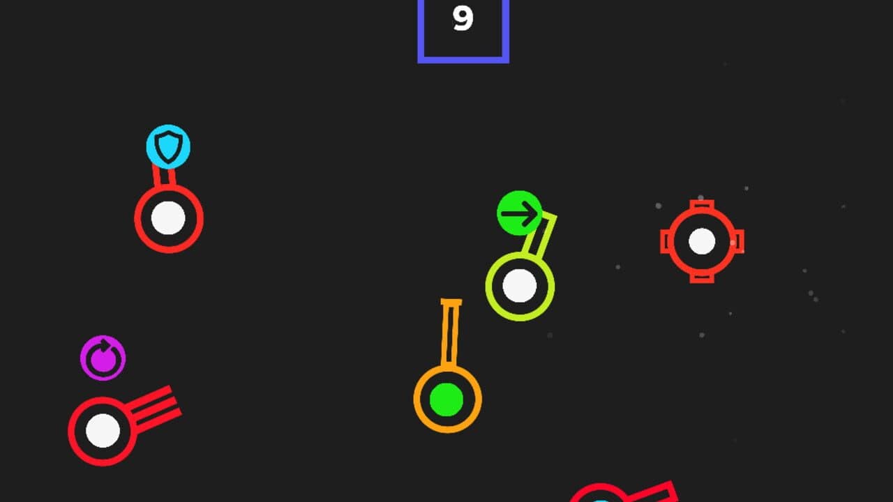 Angry shapes: Clash of geometry screenshot 1