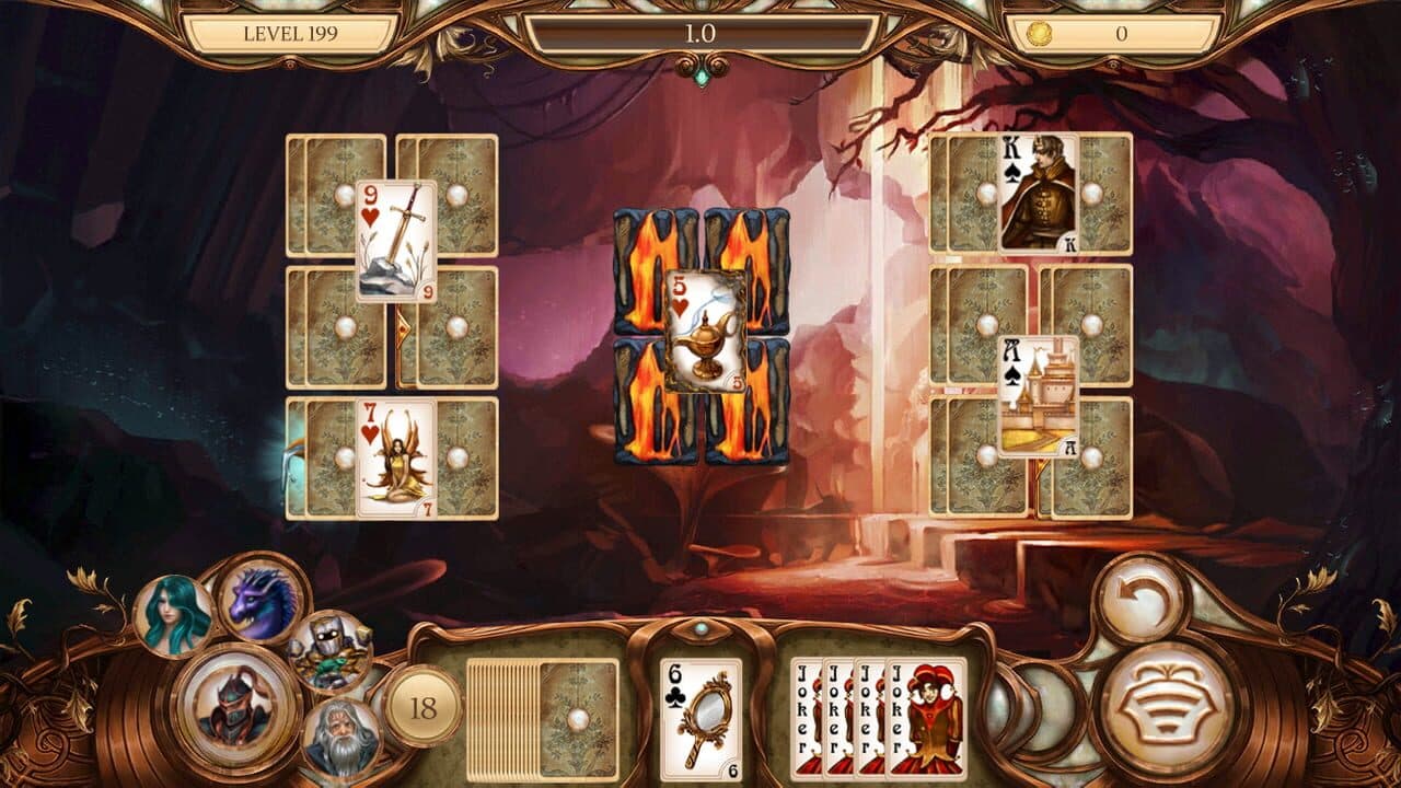 Snow White Solitaire: Legacy of Dwarves screenshot 1