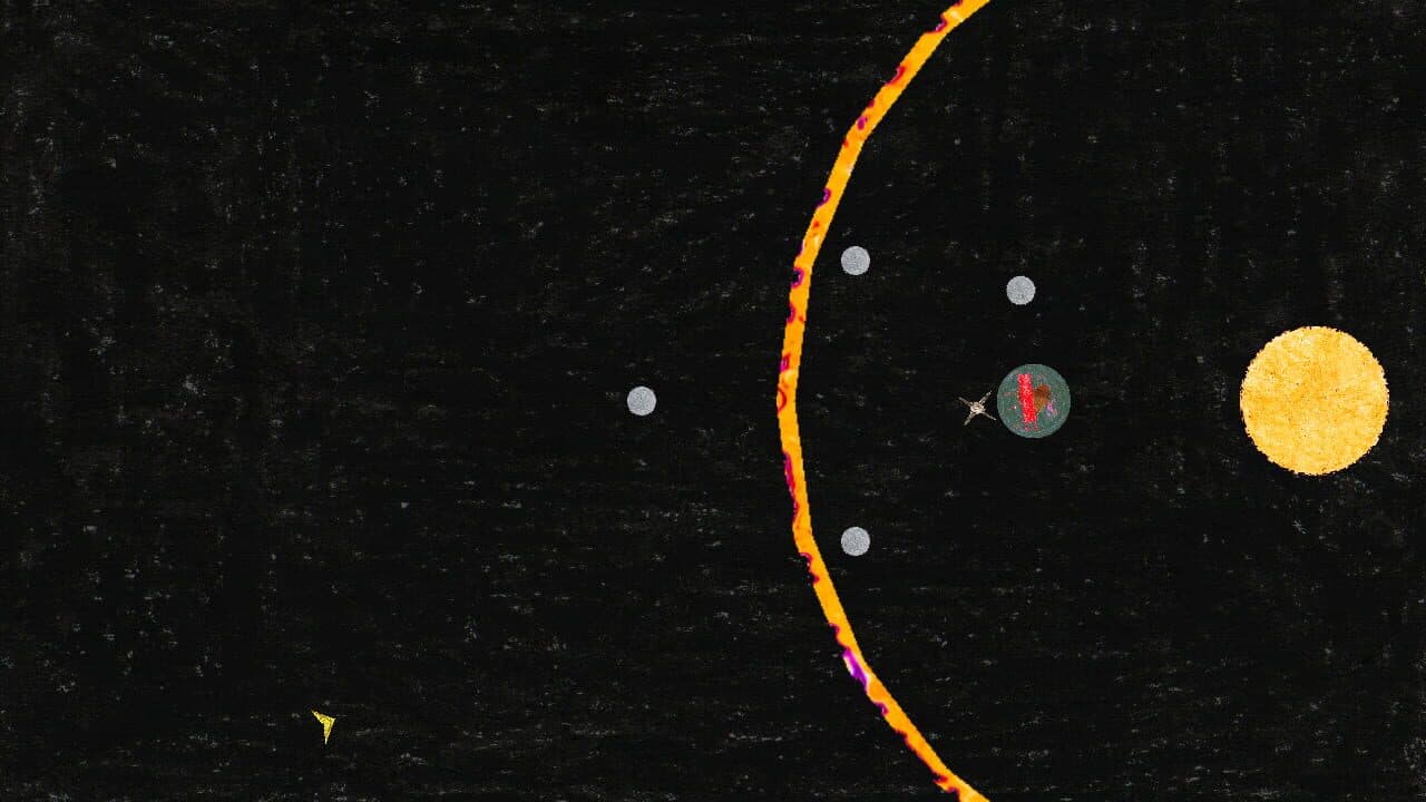 ZaciSa: Defense of the Crayon Dimensions! screenshot 1