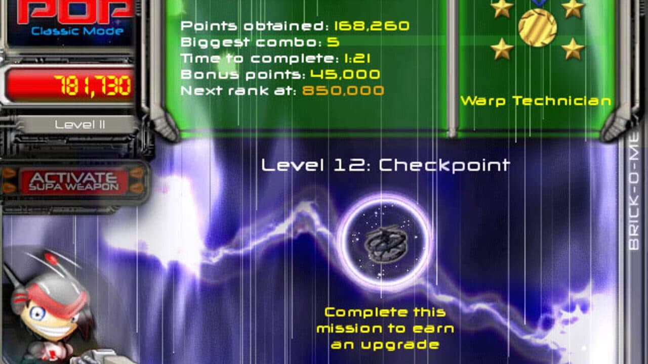 AstroPop Deluxe screenshot 1