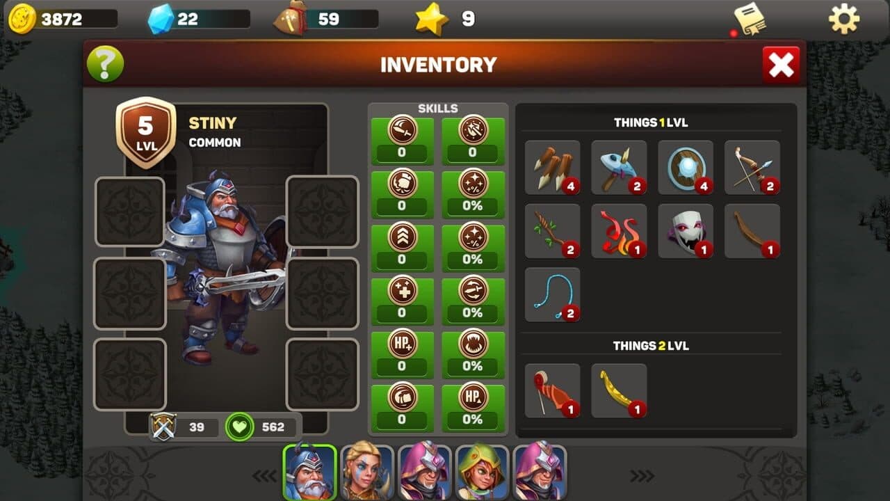 Hero Rush: Mad King screenshot 1