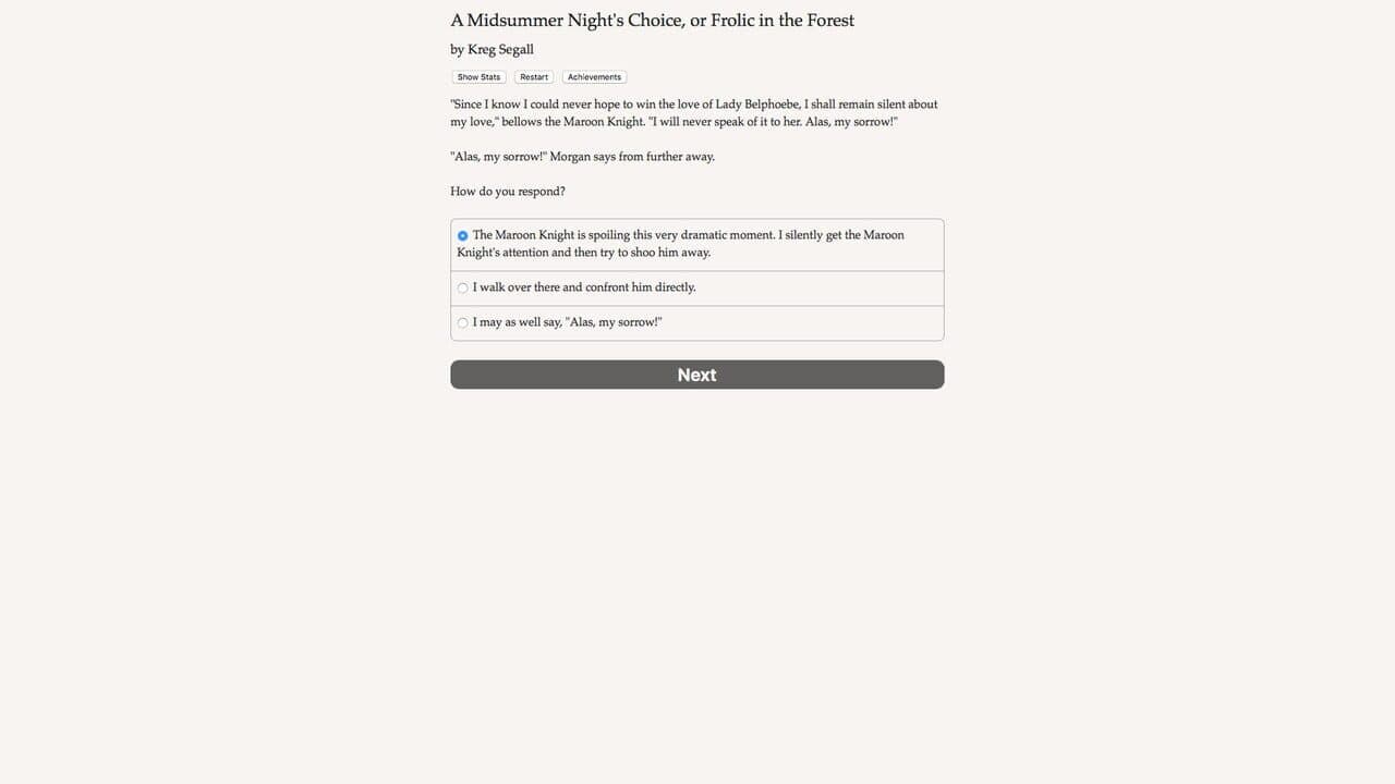 A Midsummer Night's Choice thumbnail 3