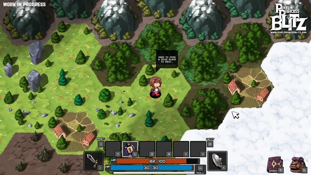 Pixel Princess Blitz screenshot 1