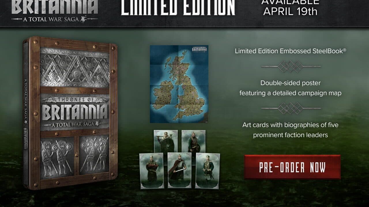 Total War Saga: Thrones of Britannia - Limited Edition screenshot 1
