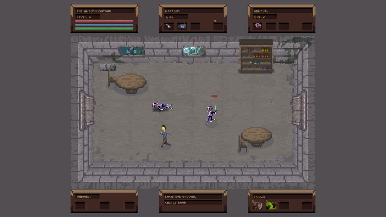 No Turning Back: The Pixel Art Action-Adventure Roguelike screenshot 1