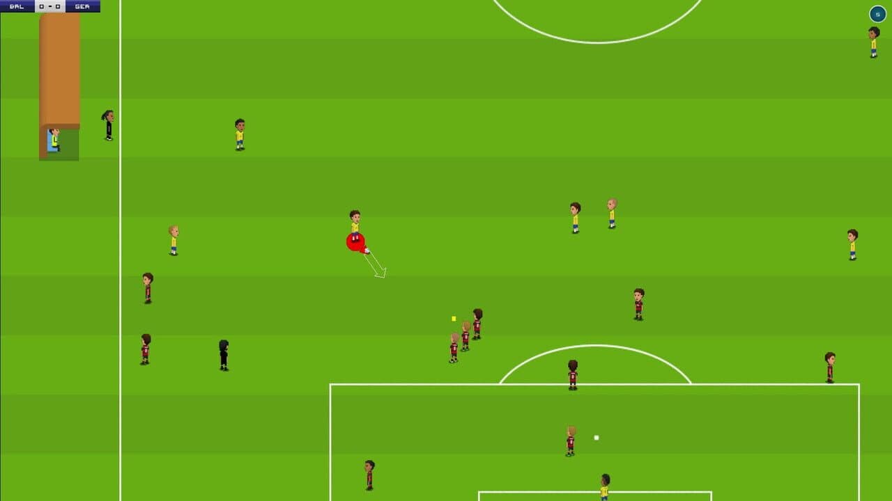 Pixel Soccer screenshot 1