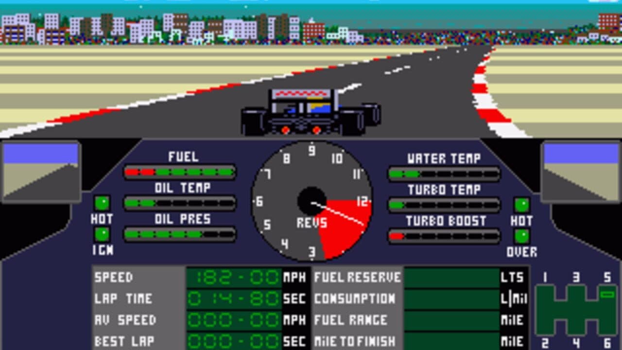 Nigel Mansell's Grand Prix screenshot 1