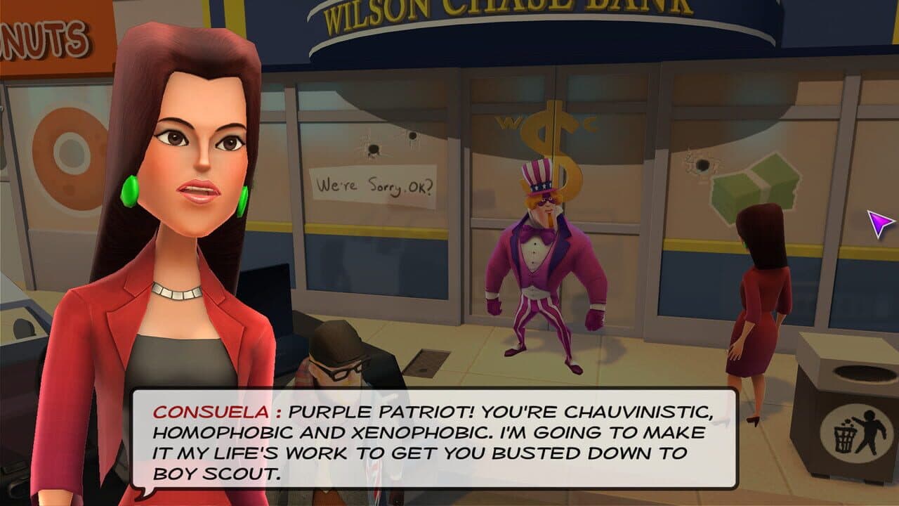 Supreme League of Patriots Issue 3: Ice Cold in Ellis screenshot 1