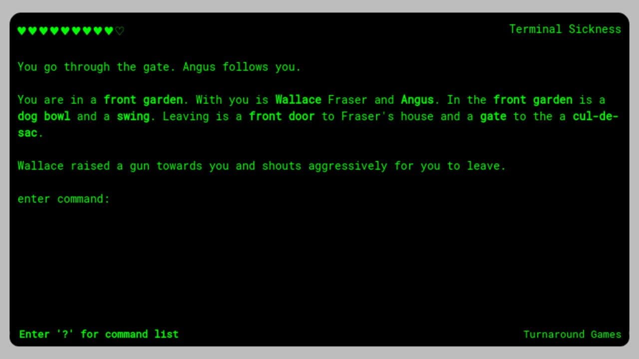 Terminal Sickness screenshot 1