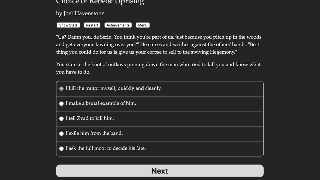 Choice of Rebels: Uprising screenshot 1