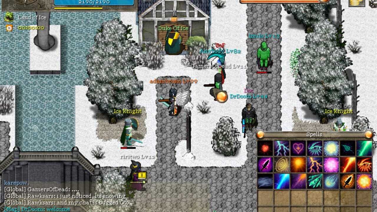 Orake 2D MMORPG screenshot 1