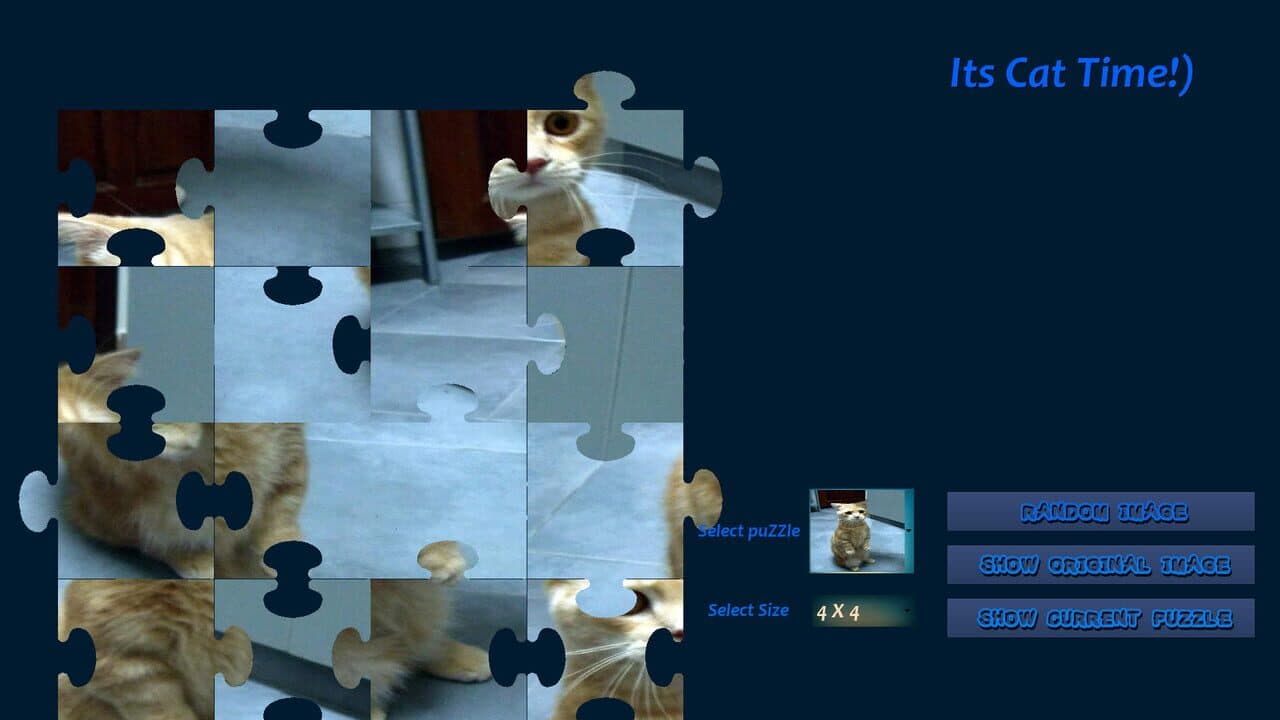 Cute Cats Puzzles screenshot 1