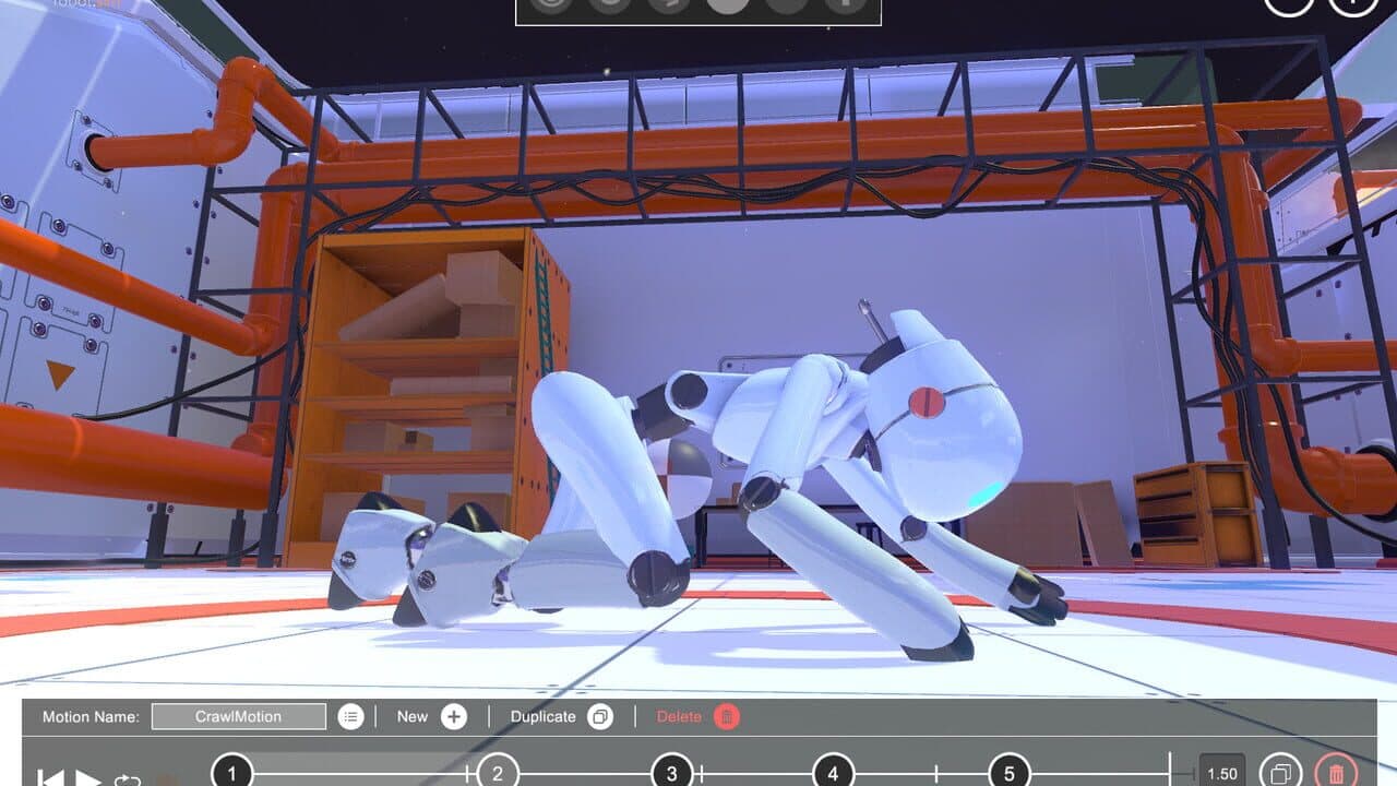 Xemo: Robot Sim screenshot 1