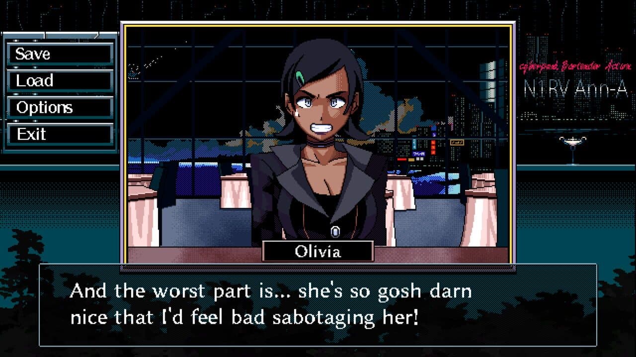 N1RV Ann-A: Cyberpunk Bartender Action screenshot 1