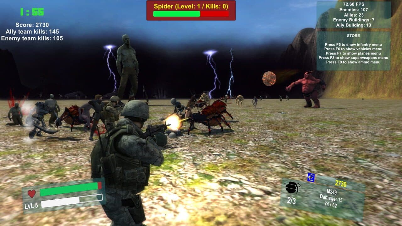 Clash of Aggression screenshot 1