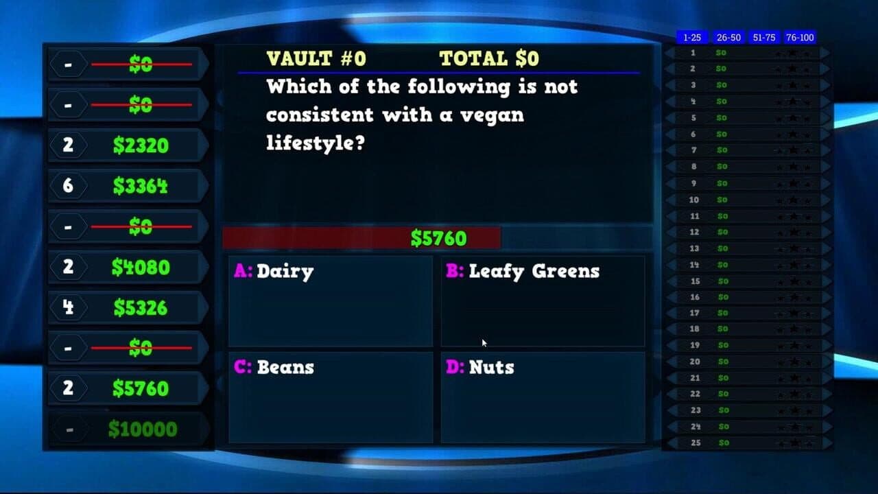 Trivia Vault: Health Trivia Deluxe screenshot 1
