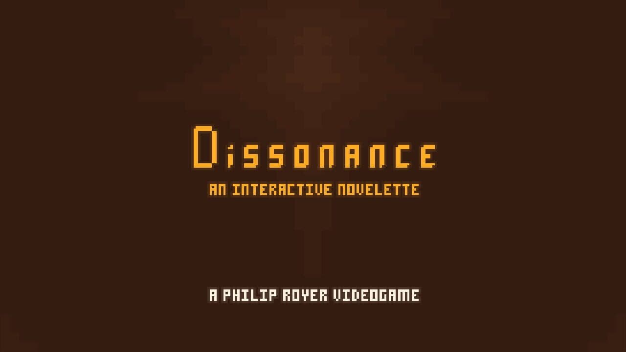 Dissonance: An Interactive Novelette screenshot 1