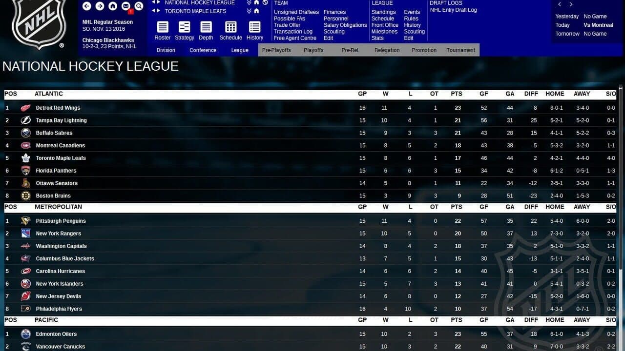 Franchise Hockey Manager 3 screenshot 1