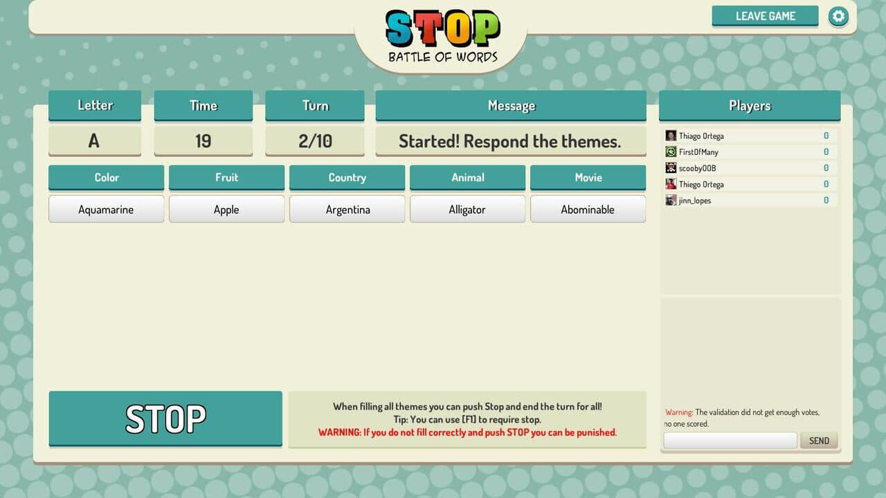 Stop Online: Battle of Words thumbnail 3