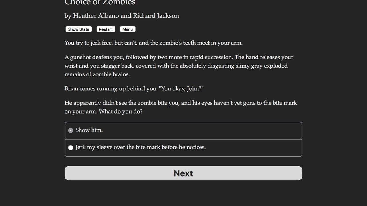Choice of Zombies screenshot 1