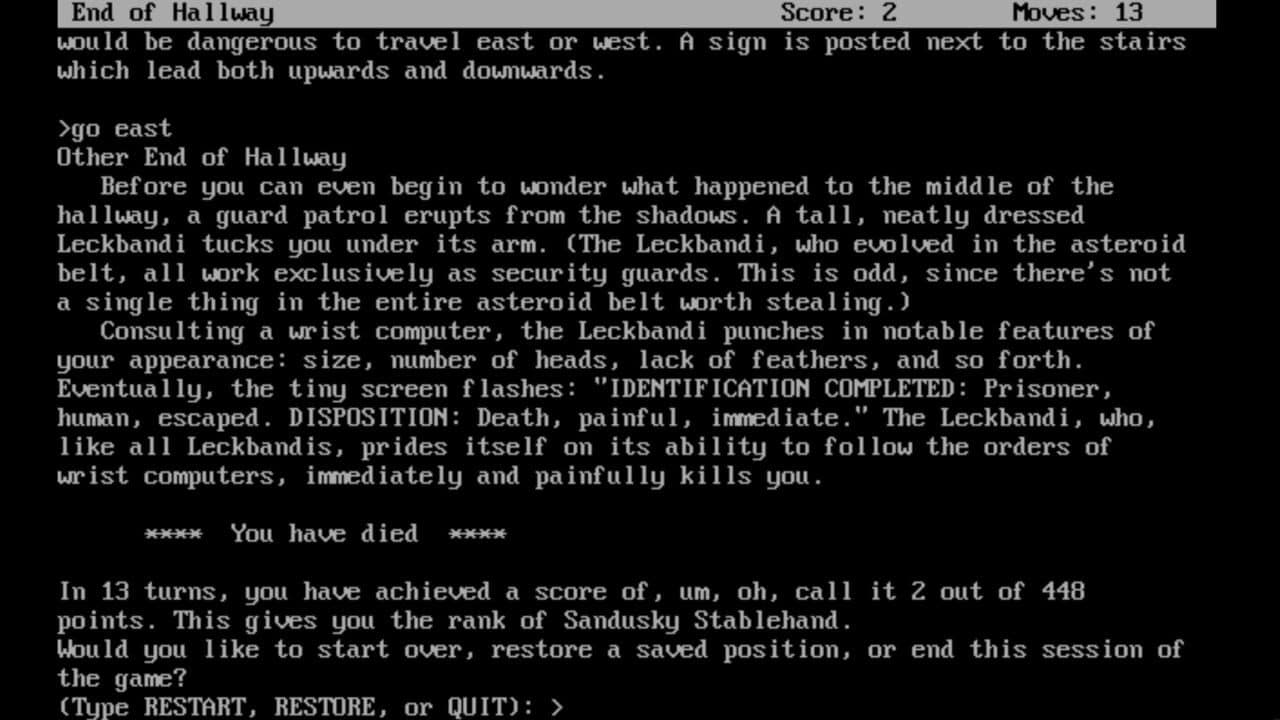 Leather Goddesses of Phobos screenshot 1