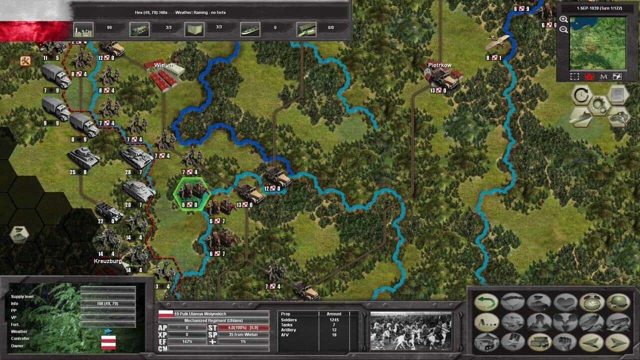 The Campaign Series: Fall Weiss screenshot 1