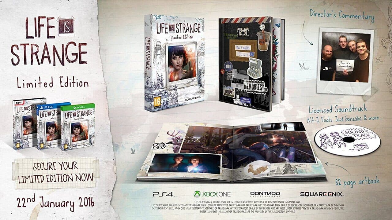 Life Is Strange: Limited Edition screenshot 1