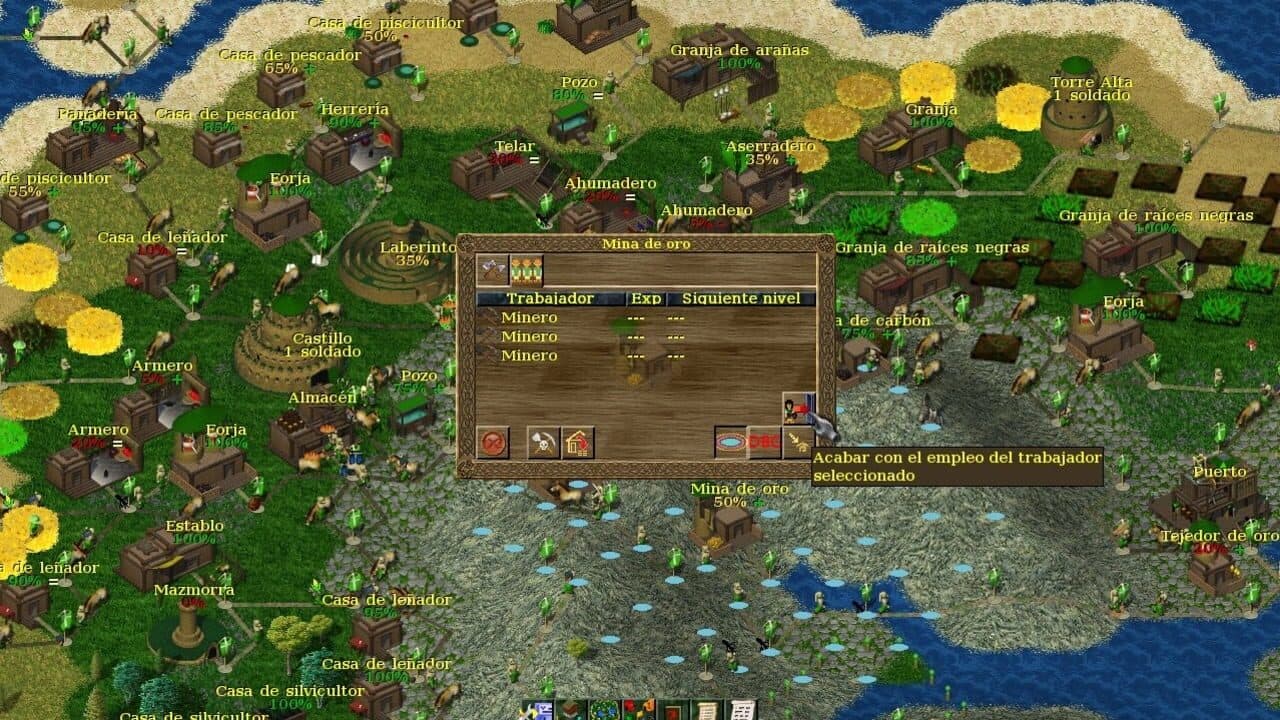 Widelands screenshot 1