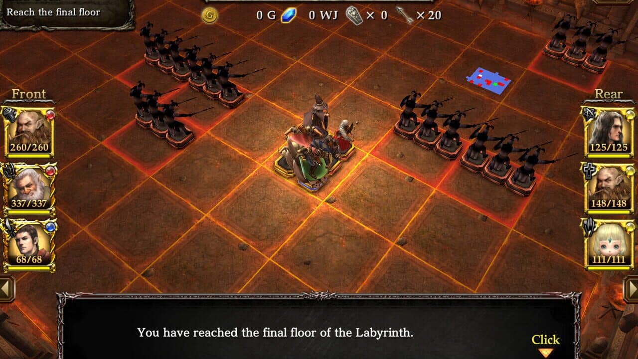 Wizrogue - Labyrinth of Wizardry screenshot 1
